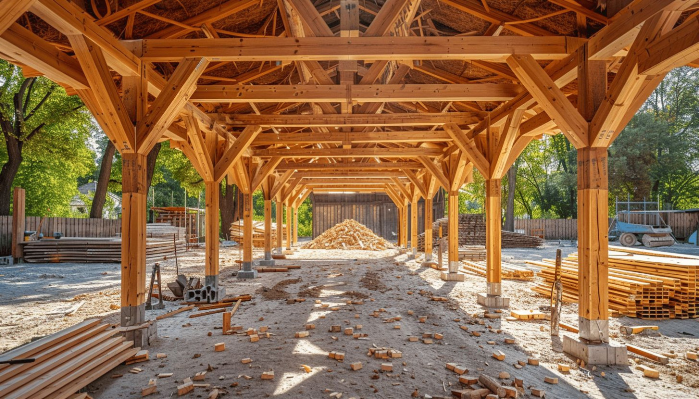 Economie - Les tendances récentes dans la construction de charpentes en bois